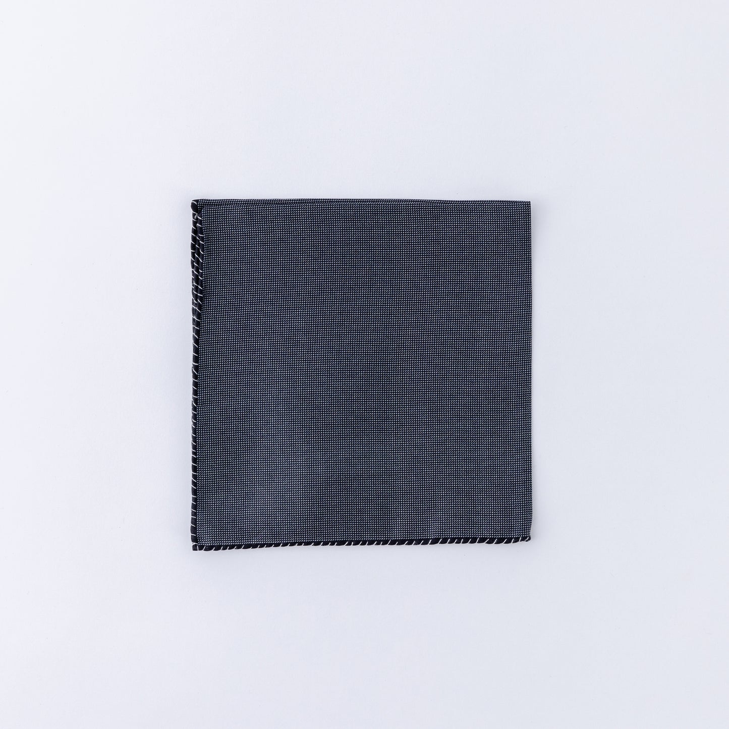 Black Pocket Square