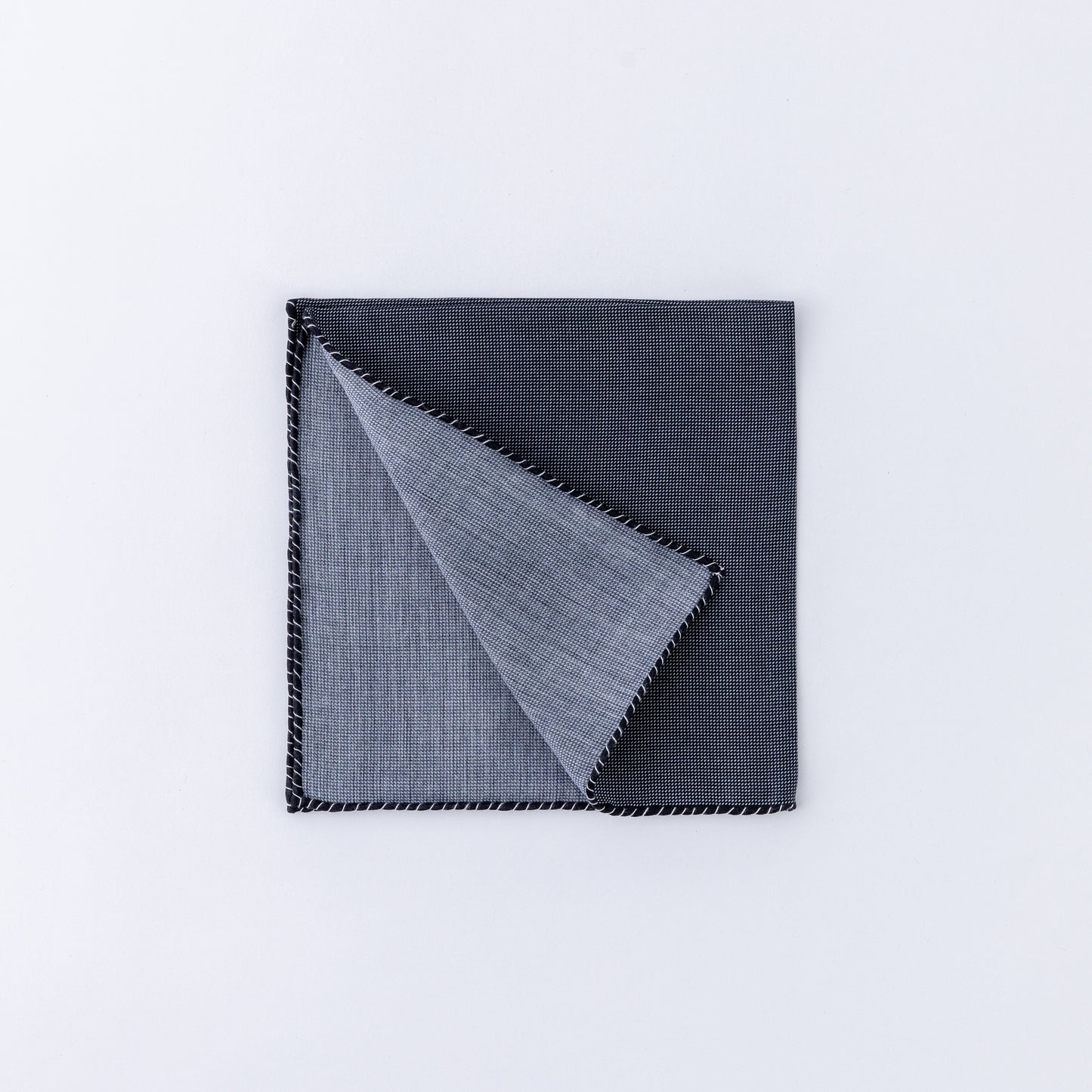 Black Pocket Square