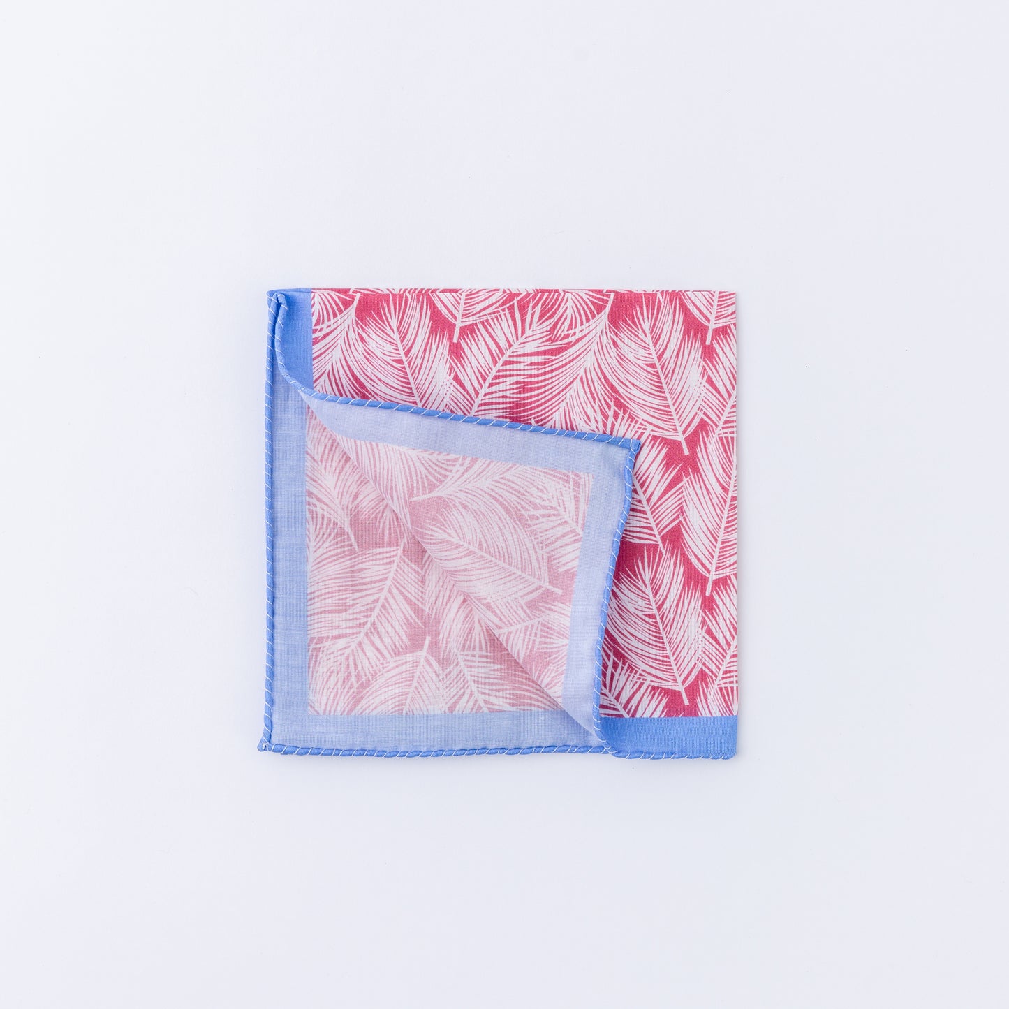 Pink Floral Pocket Square