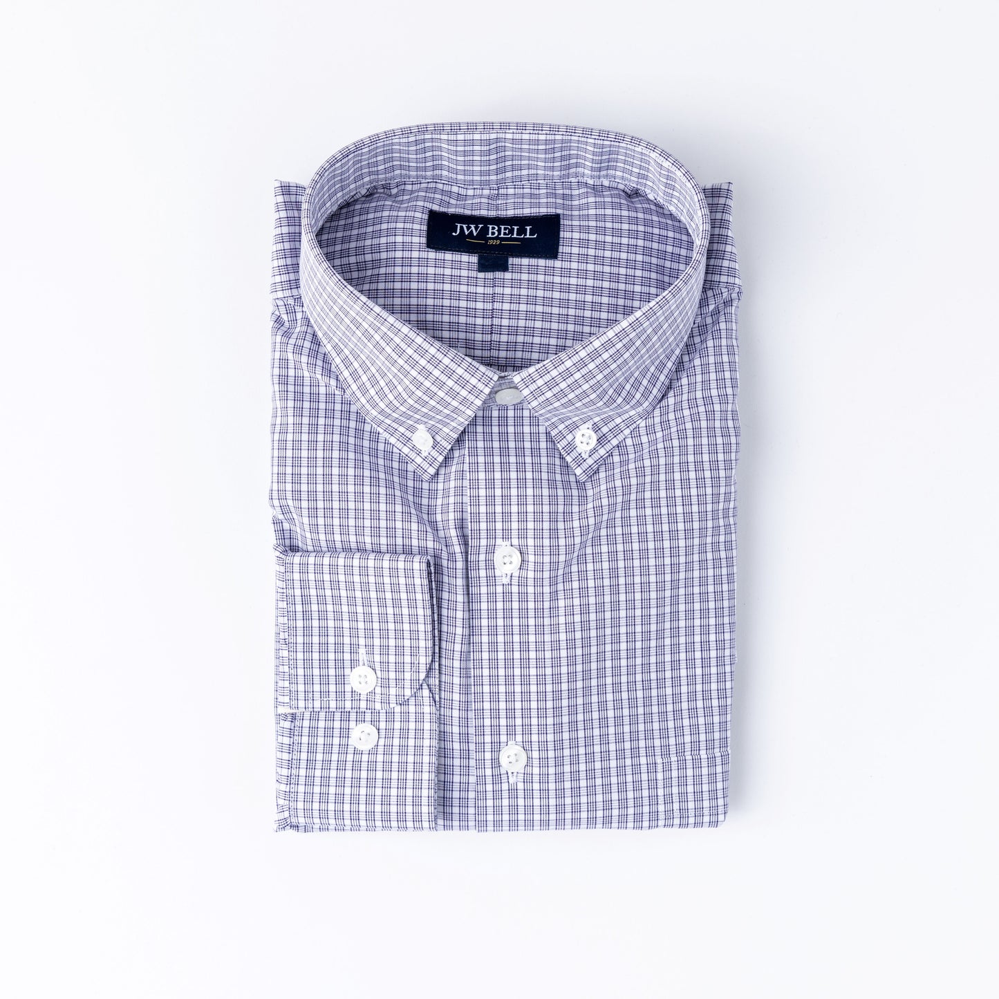 Non-Iron Button Down Collar Dress Shirt