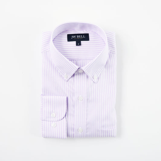 Luxe Cotton Long-Sleeve Sport Shirt