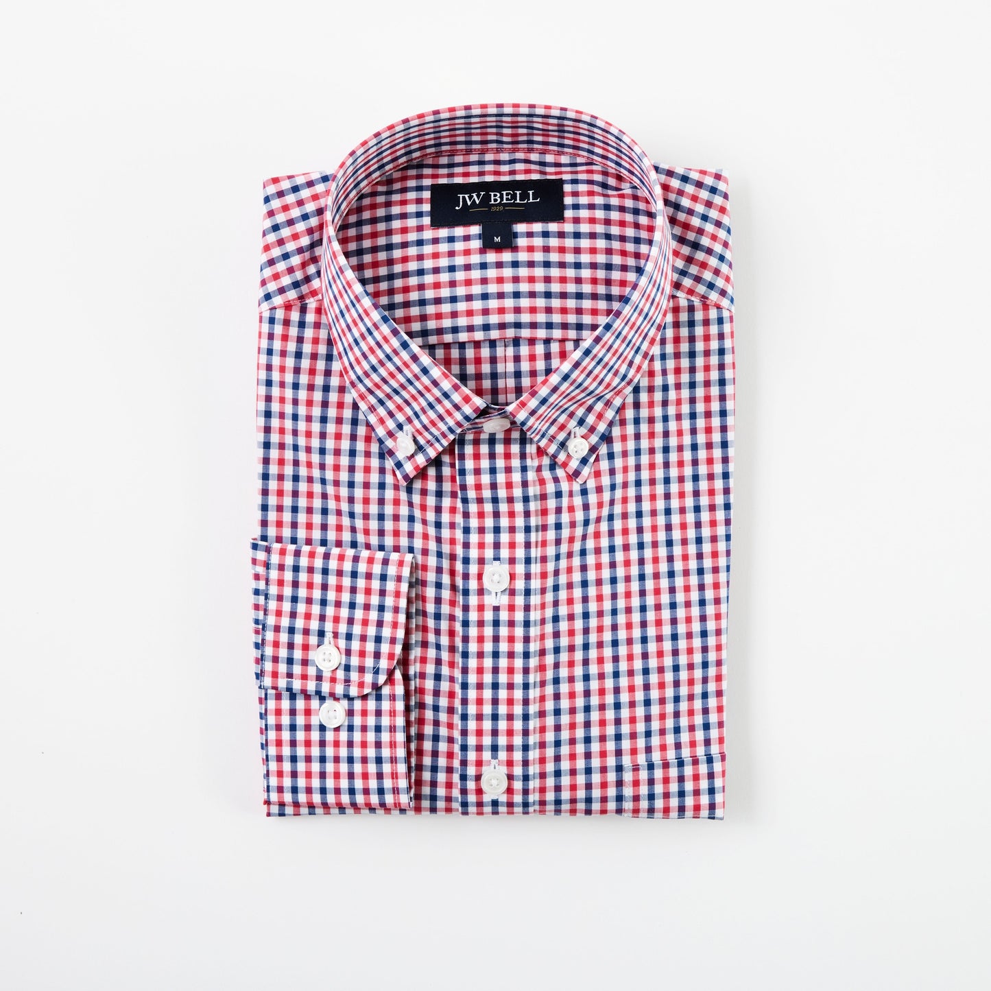 Luxe Cotton Long-Sleeve Sport Shirt