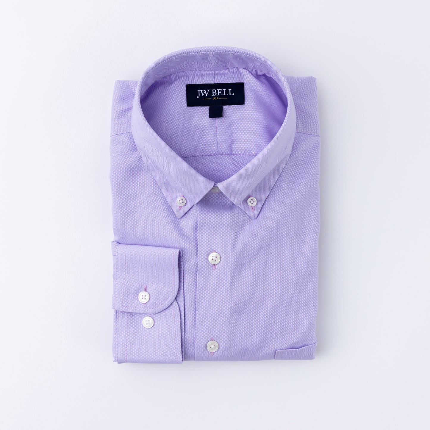 Non-Iron Dress Shirt Button Down Collar