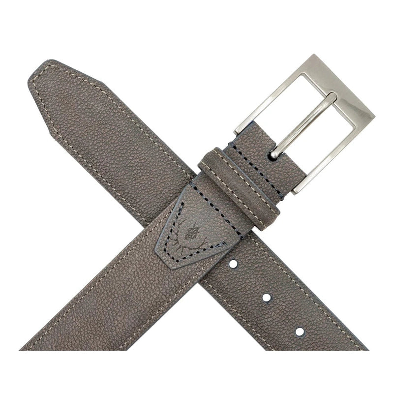Royal Nubuck Leather Belt by Martin Dingman