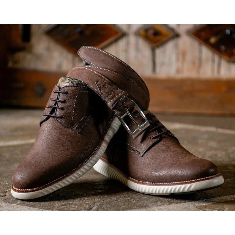 Royal Nubuck Leather Belt by Martin Dingman