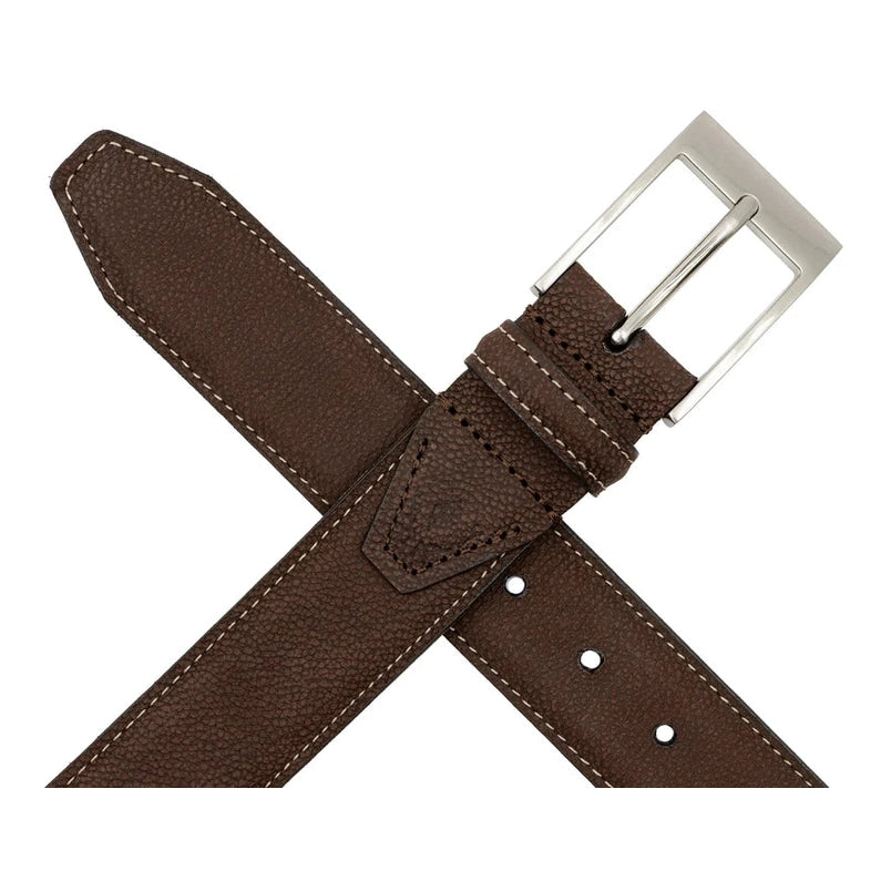 Royal Nubuck Leather Belt by Martin Dingman