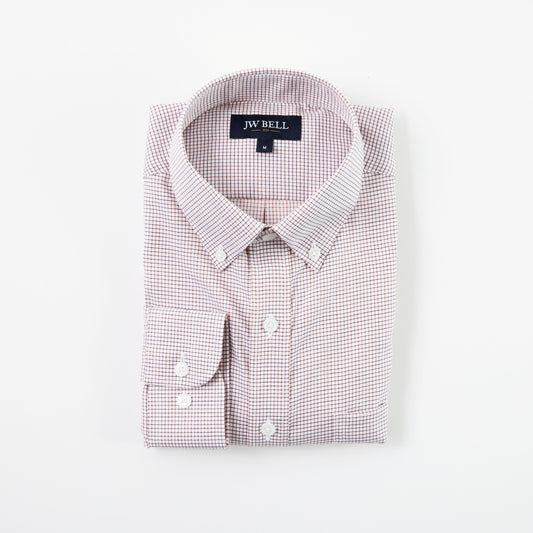 Luxe Cotton Long-Sleeve Sport Shirt