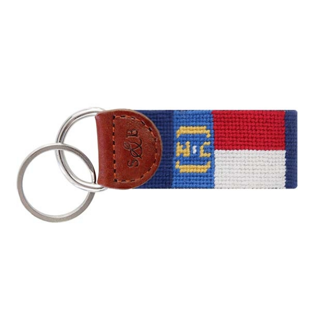 Smathers & Branson Key Fob - North Carolina State Flag