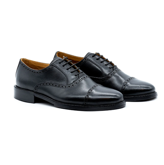 Cambridge Hand Stained Dress Calf Leather Cap Toe by Martin Dingman