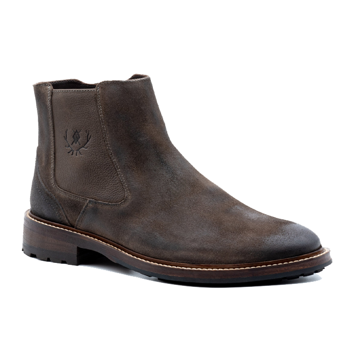 McKinley Water Repellent Suede Leather Boots by Martin Dingman