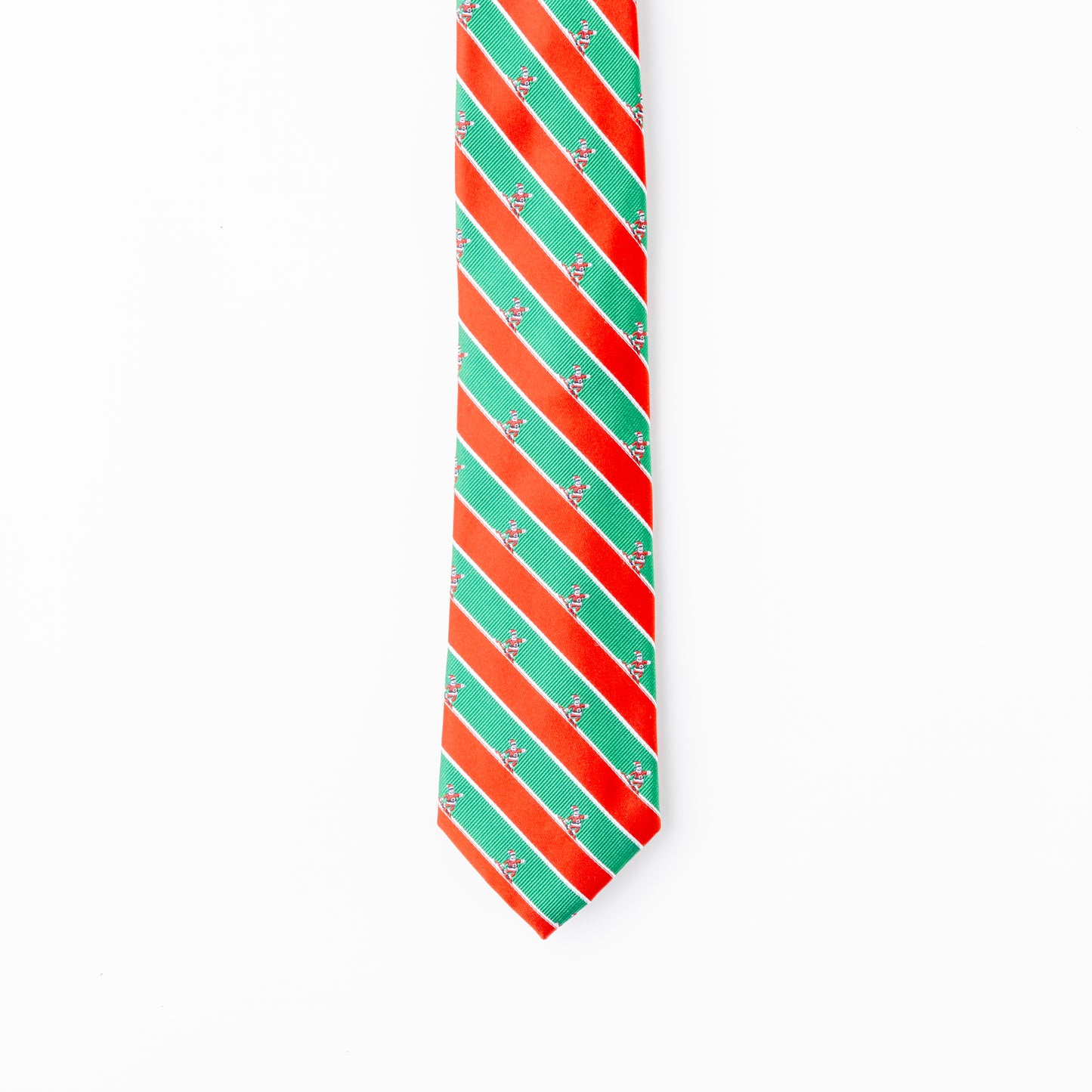 Snowboarding Santa Tie