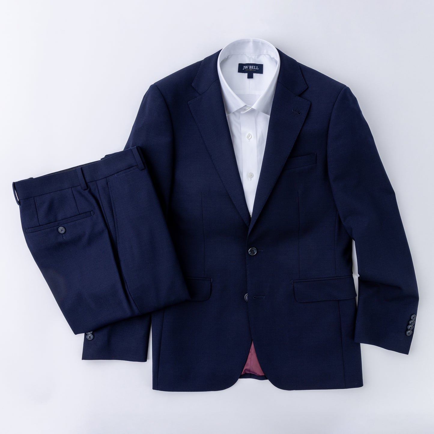 Wool Motion Suit - Navy