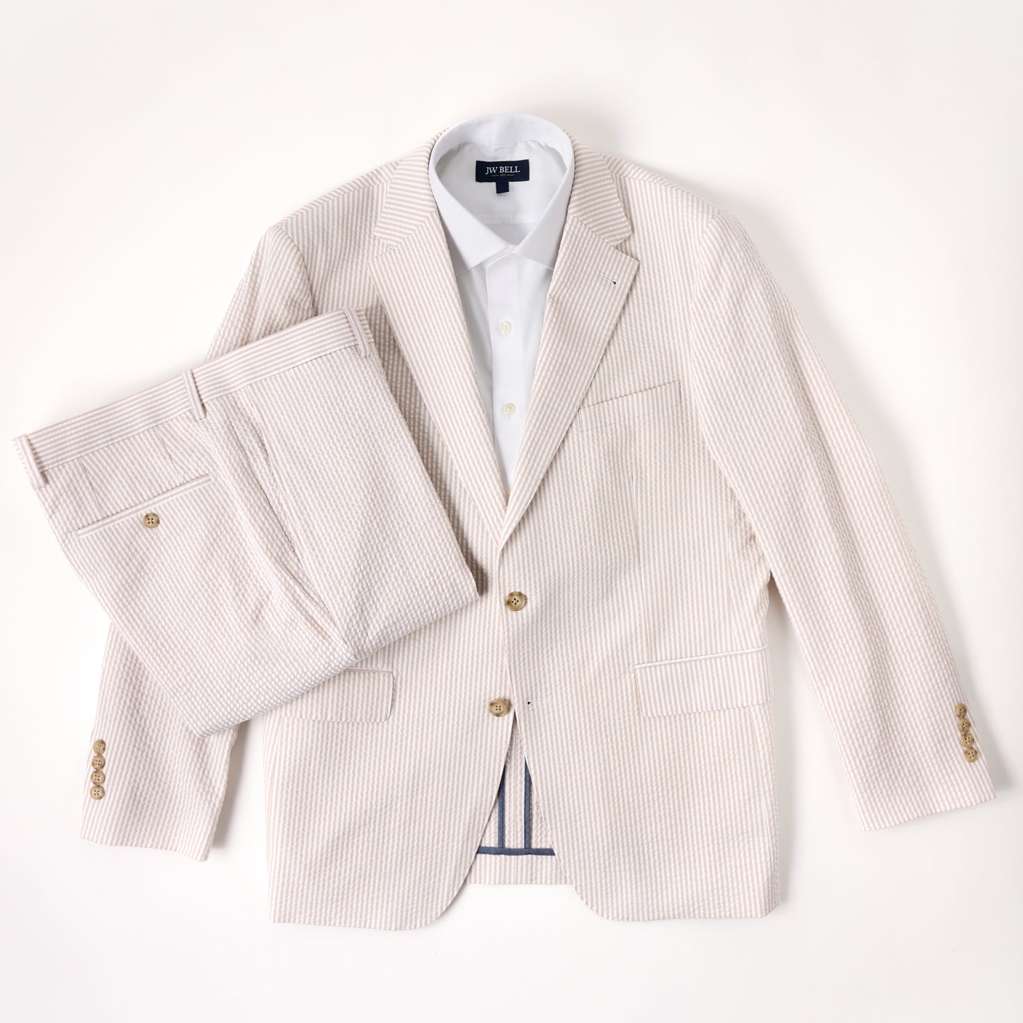 Cotton Seersucker Suit