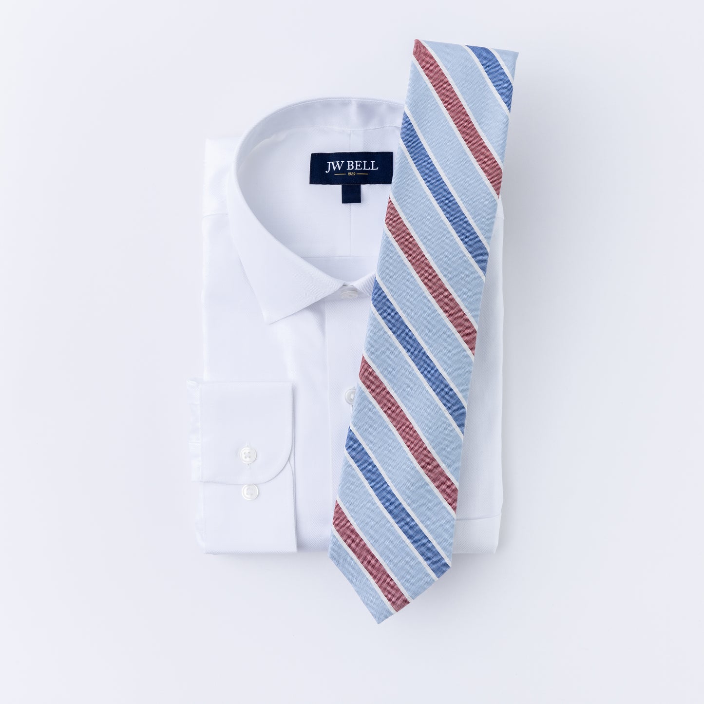 Bar Stripe Extra Long Tie