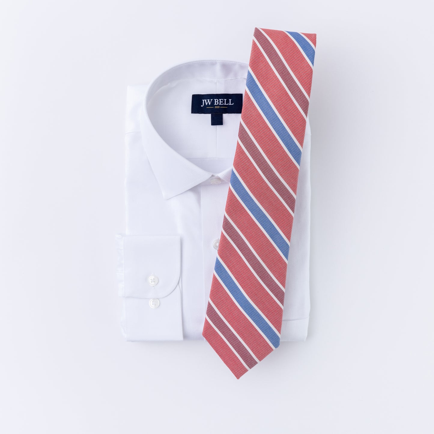 Bar Stripe Extra Long Tie