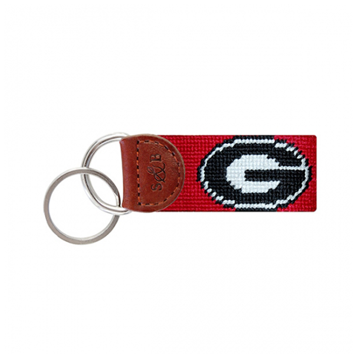 Smathers & Branson Key Fob - Georgia Red