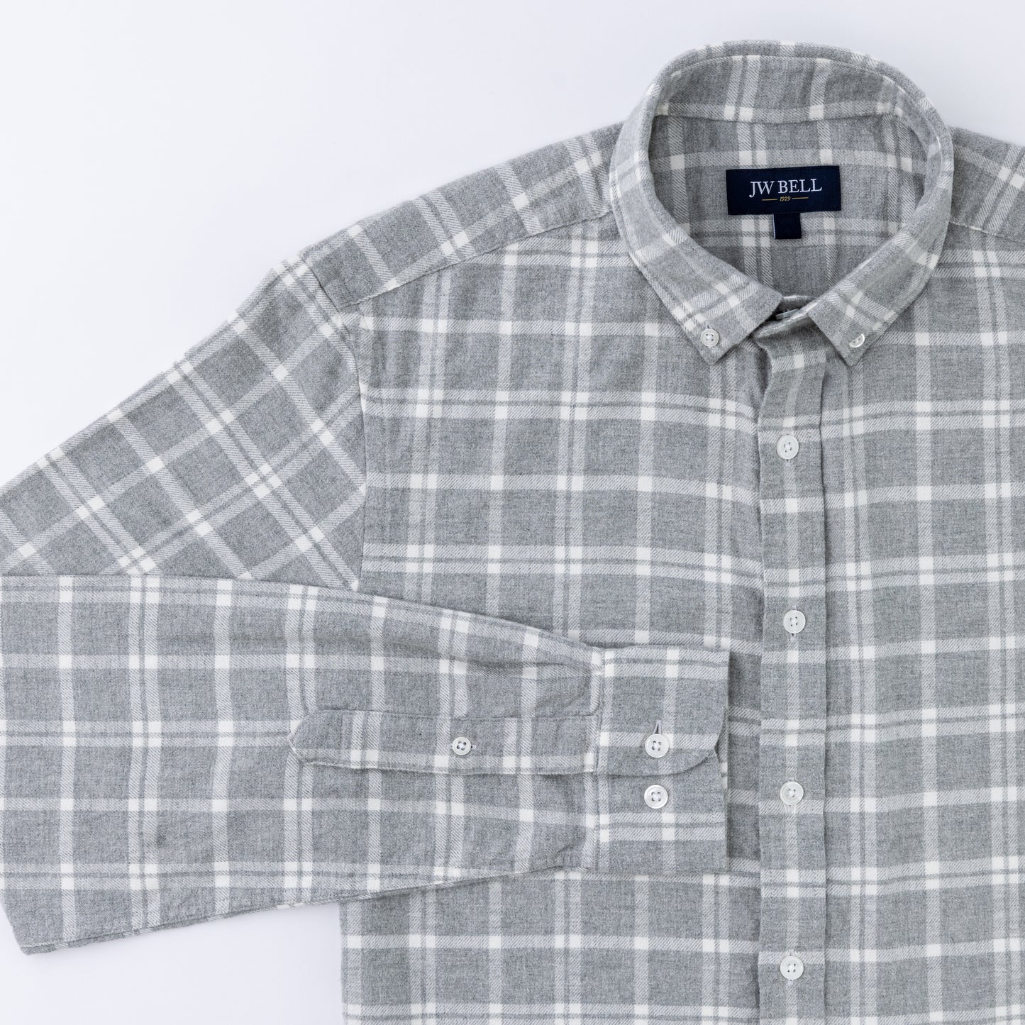 Cotton Comfort Long-Sleeve Sport Shirt