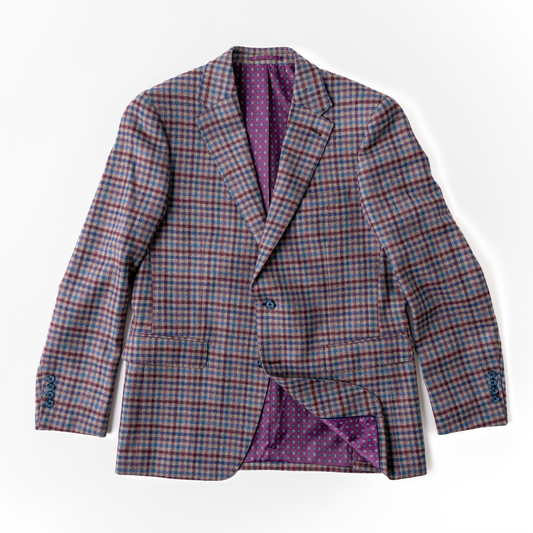 Wheat Checked Sport Coat