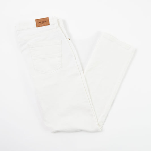 Washed 5-Pocket Stretch Denim