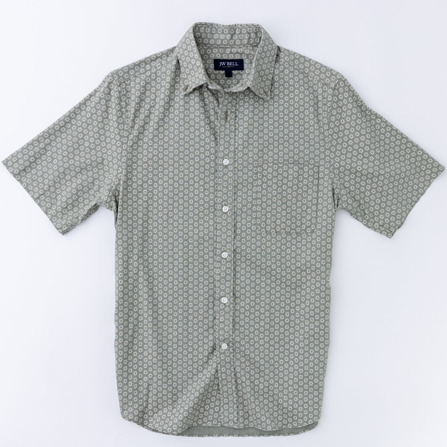 Comfort Hemp Short-Sleeve Sport Shirt