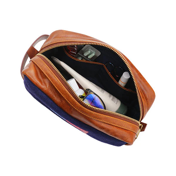Yellow Lab Walking Toiletry Bag by Smathers & Branson