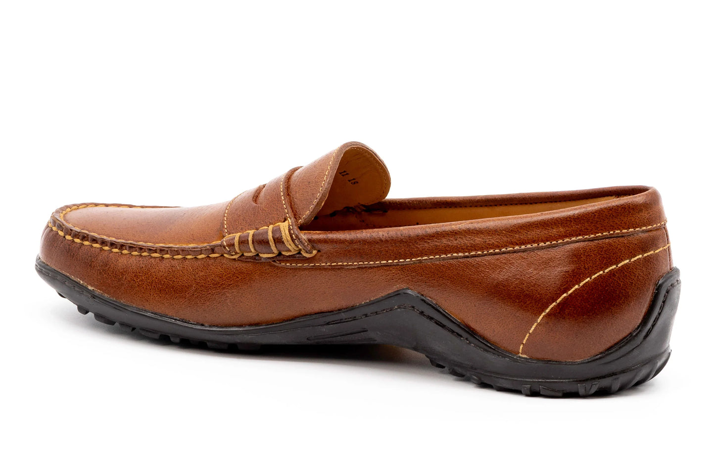 Bill Water Buffalo Leather Penny Loafer by Martin Dingman